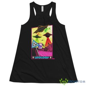 Colored Graphic Alien Ufology shirt 9 Colored Graphic Alien Ufology shirt - 8800 Women's Flowy Racerback Tank