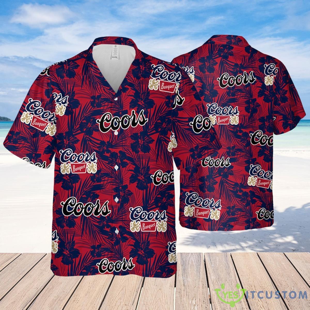 Coors Banquet Red Tropical Summer Beach Hawaiian Shirt 2 Coors Banquet Red Tropical Summer Beach Hawaiian Shirt Product Photo 1