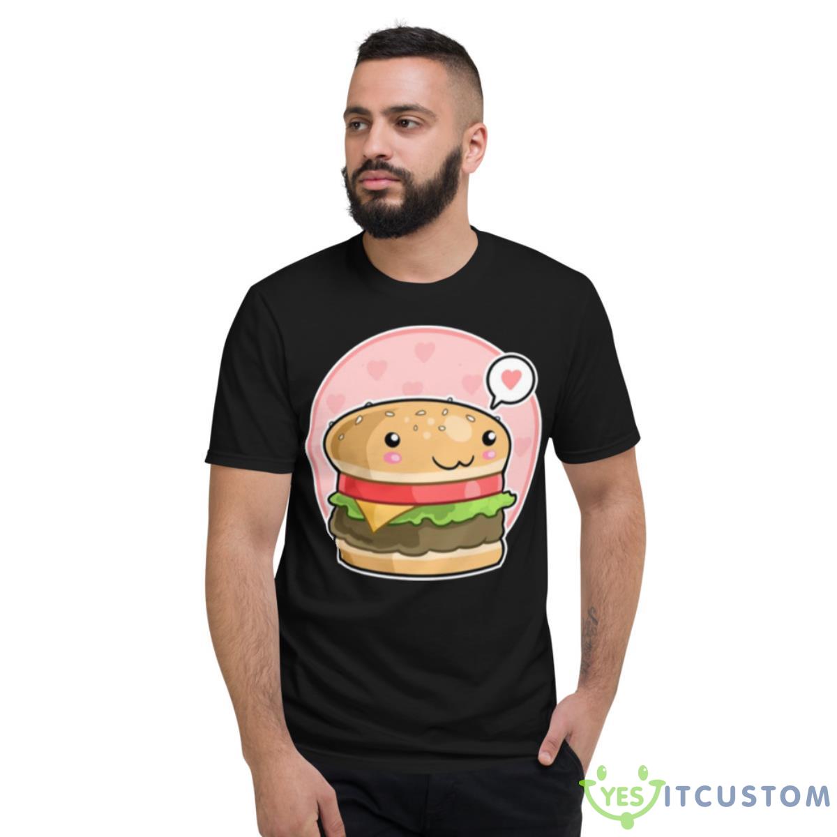 Cute Kawaii Burger Essential Shirt 2 Cute Kawaii Burger Essential Shirt - Short Sleeve T-Shirt