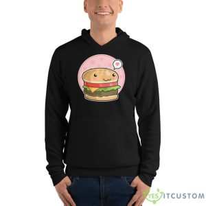 Cute Kawaii Burger Essential Shirt 9 Cute Kawaii Burger Essential Shirt - Unisex Fleece Pullover Hoodie