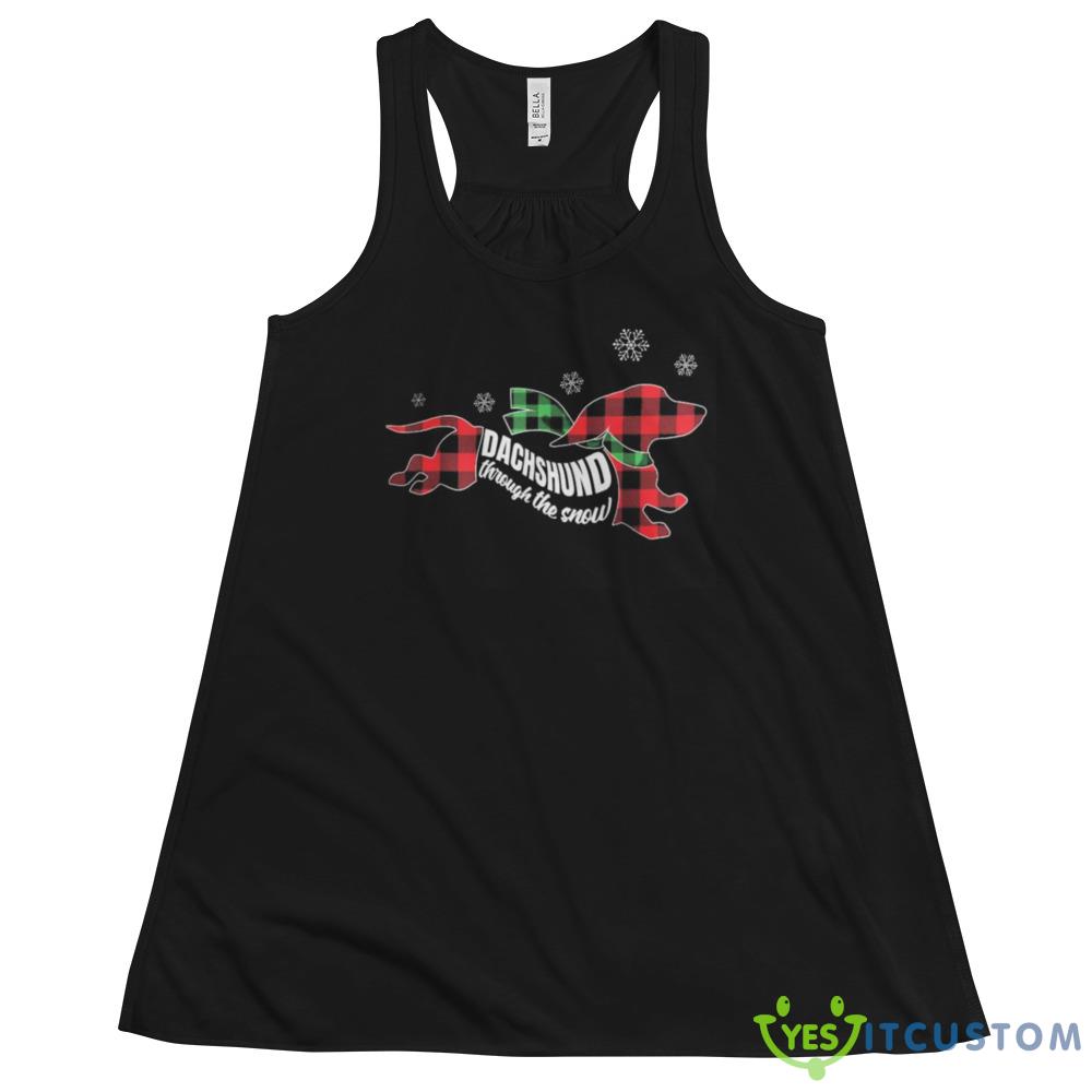 Dachshund Through The Snow Christmas Sweatshirt 13 dachshund through the snow christmas sweatshirt 3