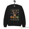 Dachshund Ugly Black Christmas Sweatshirt - 18000 Unisex Heavy Blend Crewneck Sweatshirt