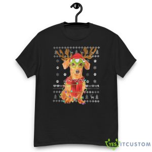 Dachshund Ugly Christmas Sweatshirt 11 Dachshund Ugly Christmas Sweatshirt - Men’s Classic Tee Gildan 5000