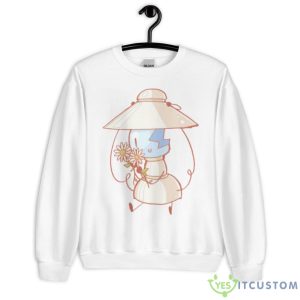 Daisy White Flower Airy Onehfj Shirt - Unisex Heavy Blend Crewneck Sweatshirt