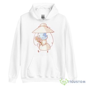 Daisy White Flower Airy Onehfj Shirt - Unisex Heavy Blend Hooded Sweatshirt
