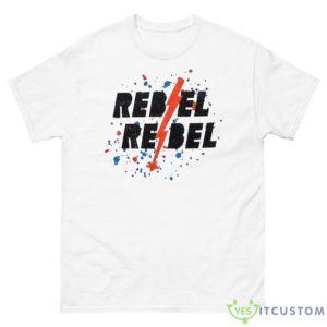 David Bowie Rebel Organic Shirt - 500 Men’s Classic Tee Gildan