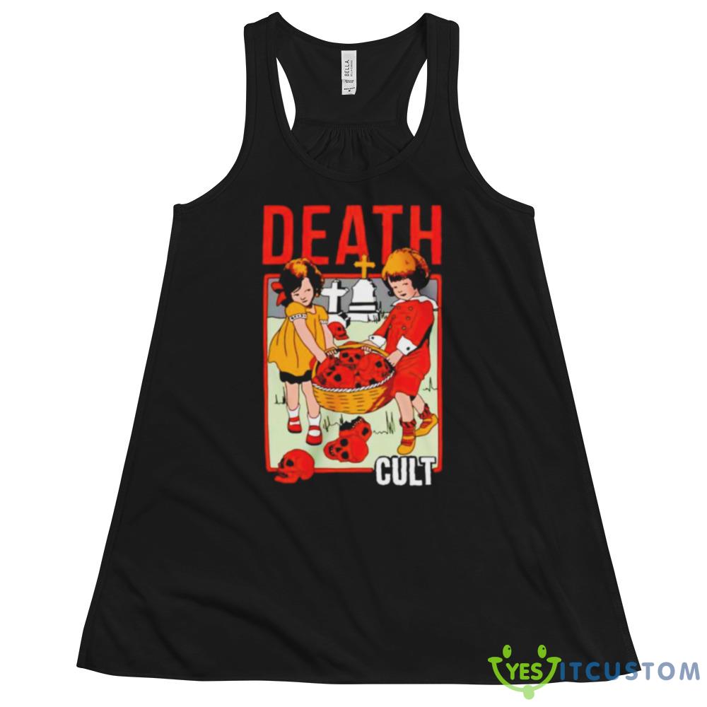Death cult kid shirt 4 Death cult kid shirt - 8800 Women's Flowy Racerback Tank