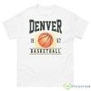 Denver Nuggets Retro For Baseball Lover Shirt - 500 Men’s Classic Tee Gildan