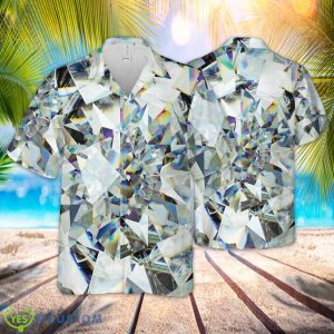 Diamond Hawaiian, Kaleidoscope Gemstone Hawaiian Shirt Product Photo 1
