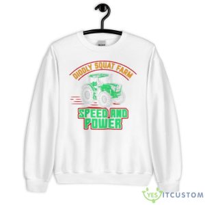 Diddly Squat Farm Speed And Power Shirt - Unisex Heavy Blend Crewneck Sweatshirt
