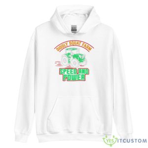 Diddly Squat Farm Speed And Power Shirt - Unisex Heavy Blend Hooded Sweatshirt