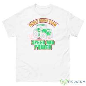 Diddly Squat Farm Speed And Power Shirt - 500 Men’s Classic Tee Gildan
