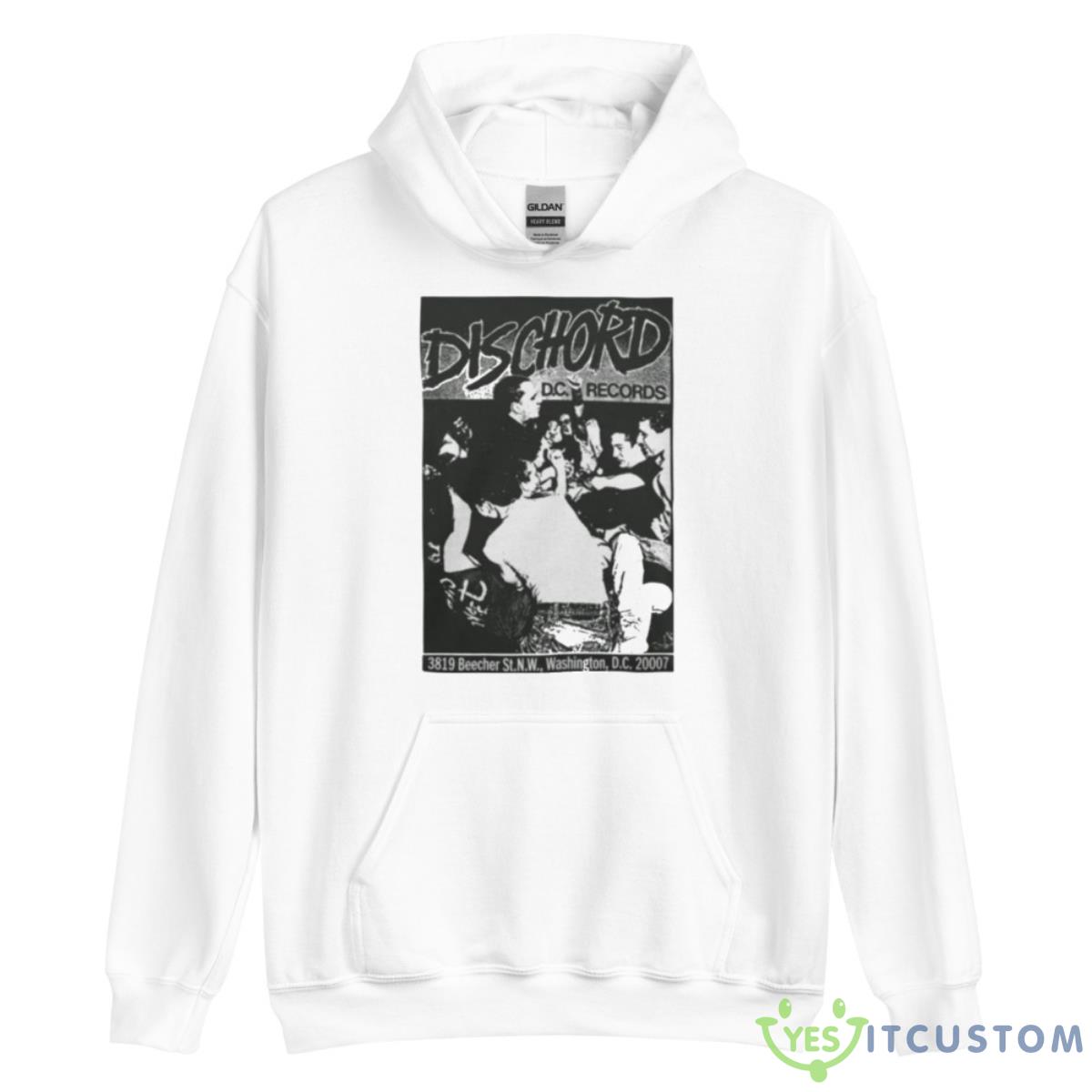 Dischord Dc Records 3819 Beecher St Nw Washington Dc 20007 New Shirt 3 Dischord Dc Records 3819 Beecher St Nw Washington Dc 20007 New Shirt - Unisex Heavy Blend Hooded Sweatshirt