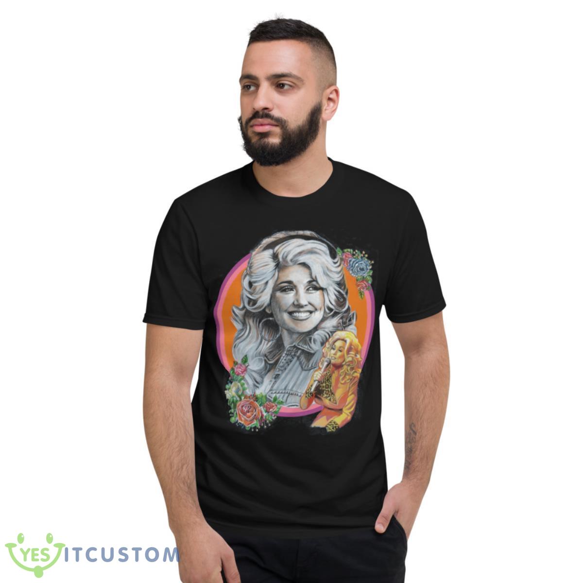 Dolly Parton Art T-Shirt 4 Dolly Parton Art T-Shirt - Short Sleeve T-Shirt