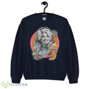 Dolly Parton Art T-Shirt 15 Dolly Parton Art T-Shirt - Unisex Crewneck Sweatshirt-1