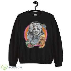 Dolly Parton Art T-Shirt 16 Dolly Parton Art T-Shirt - Unisex Crewneck Sweatshirt