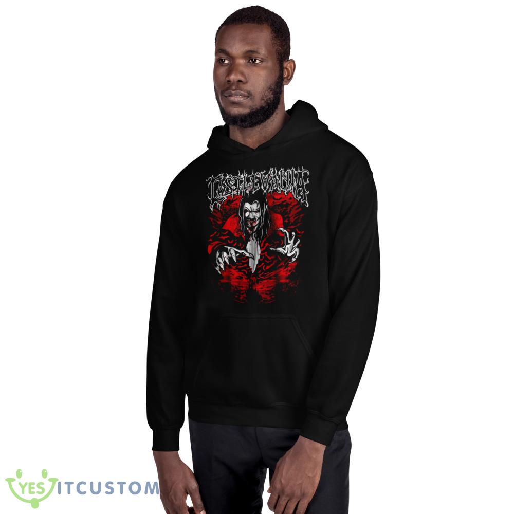 Dracula Castlevania Anime Dracula Graphics Shirt 2 Dracula Castlevania Anime Dracula Graphics Shirt - 18500 Unisex Heavy Blend Hooded Sweatshirt