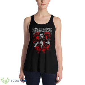 Dracula Castlevania Anime Dracula Graphics Shirt 7 Dracula Castlevania Anime Dracula Graphics Shirt - 8800 Women's Flowy Racerback Tank