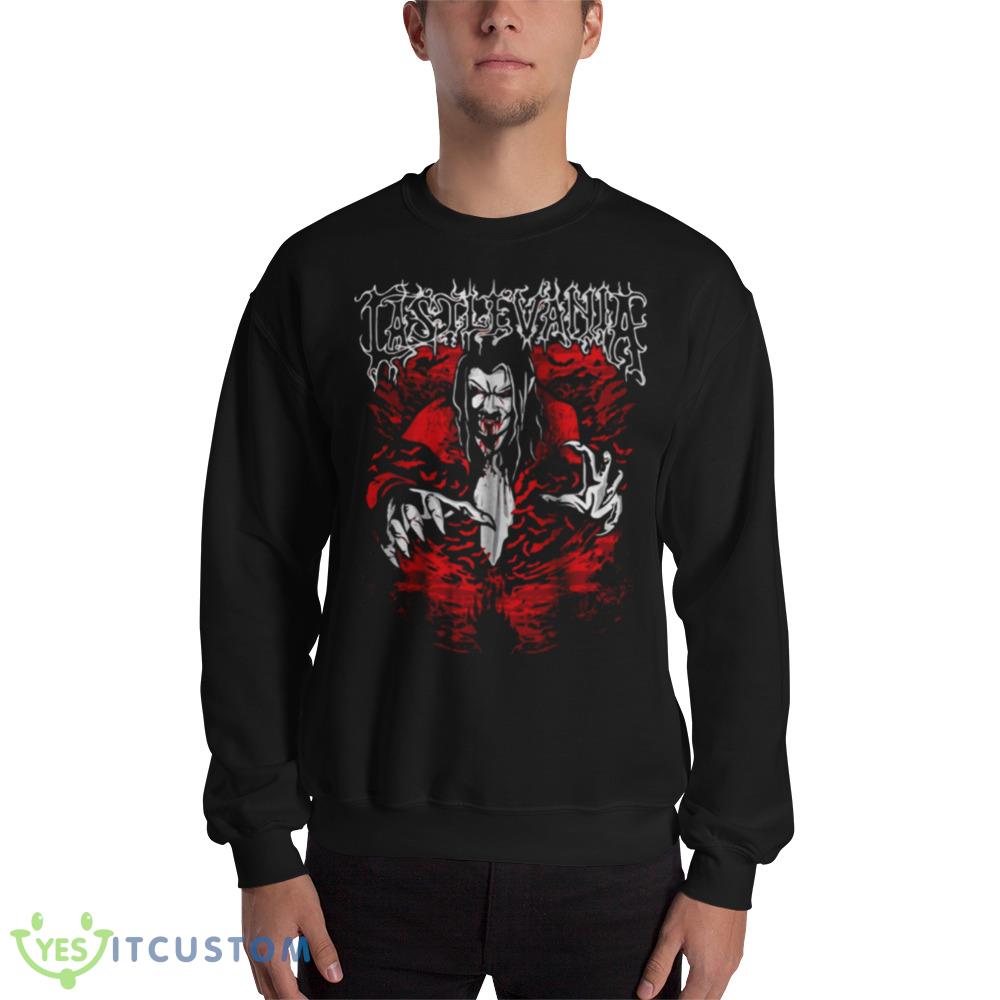 Dracula Castlevania Anime Dracula Graphics Shirt 10 Dracula Castlevania Anime Dracula Graphics Shirt - 18000 Unisex Heavy Blend Crewneck Sweatshirt