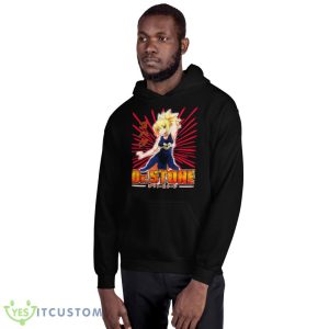 Drstone Anime Art Kohaku Chan Cute Graphics Shirt - 18500 Unisex Heavy Blend Hooded Sweatshirt