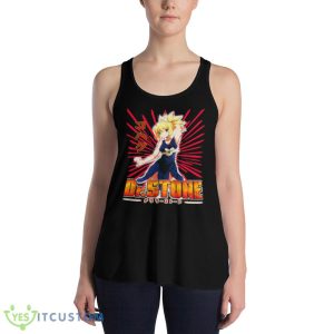 Drstone Anime Art Kohaku Chan Cute Graphics Shirt - 8800 Women's Flowy Racerback Tank