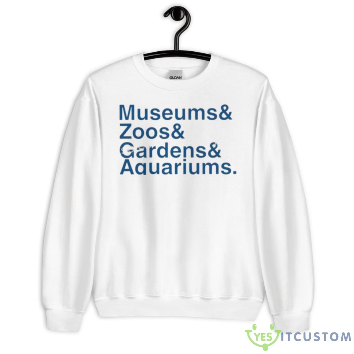 Dustin Growick Museums & Zoo & Gardens & Aquariums Shirt 2 Dustin Growick Museums & Zoo & Gardens & Aquariums Shirt - Unisex Heavy Blend Crewneck Sweatshirt