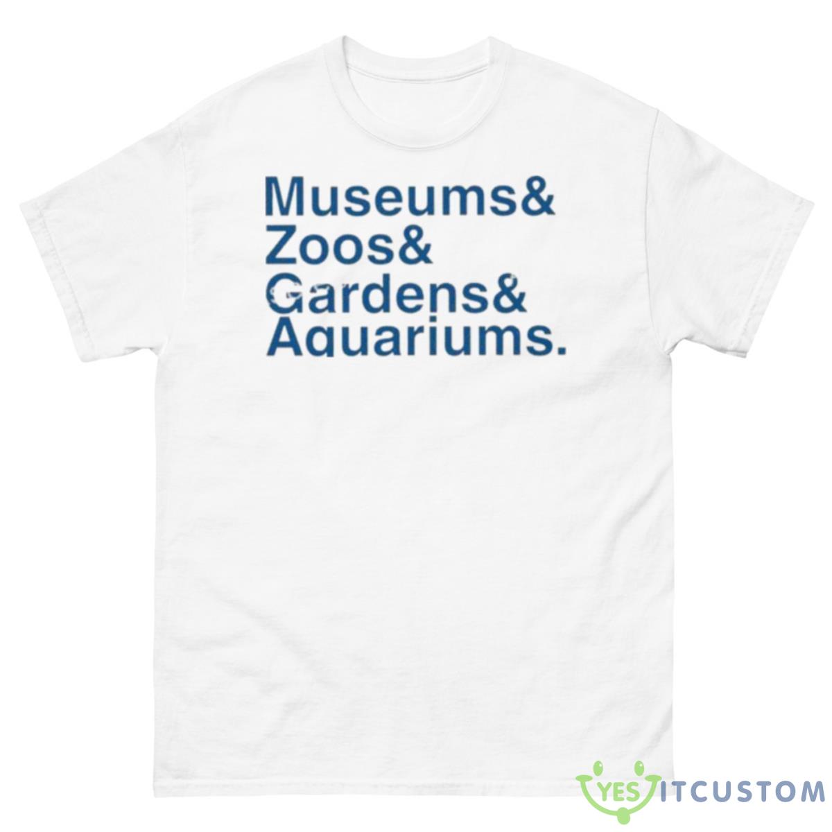 Dustin Growick Museums & Zoo & Gardens & Aquariums Shirt 10 Dustin Growick Museums & Zoo & Gardens & Aquariums Shirt - 500 Men’s Classic Tee Gildan