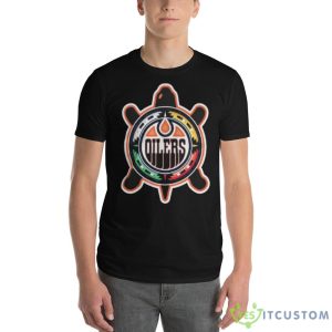 Edmonton Oilers Turtle shirt 10 Edmonton Oilers Turtle shirt - 980 Lightweight Fashion Short Sleeve T-Shirt