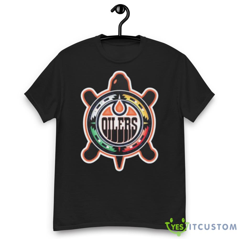 Edmonton Oilers Turtle shirt 6 Edmonton Oilers Turtle shirt - Men’s Classic Tee Gildan 5000