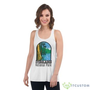 Everglades National Park Florida shirt - Women's Flowy Racerback Tank
