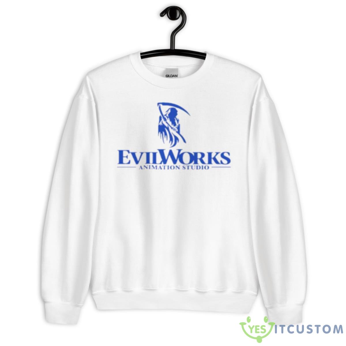 Evil Works Animation studio shirt 11 Evil Works Animation studio shirt - Unisex Heavy Blend Crewneck Sweatshirt