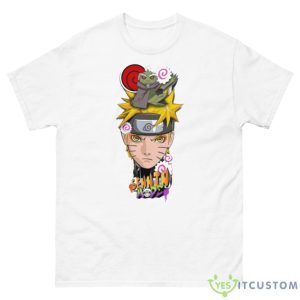 Face Art Naruto Uzumaki Naruto Shippuden Shirt - 500 Men’s Classic Tee Gildan