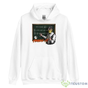 Finish It Mk Professor Mortal Kombat Shirt - Unisex Heavy Blend Hooded Sweatshirt