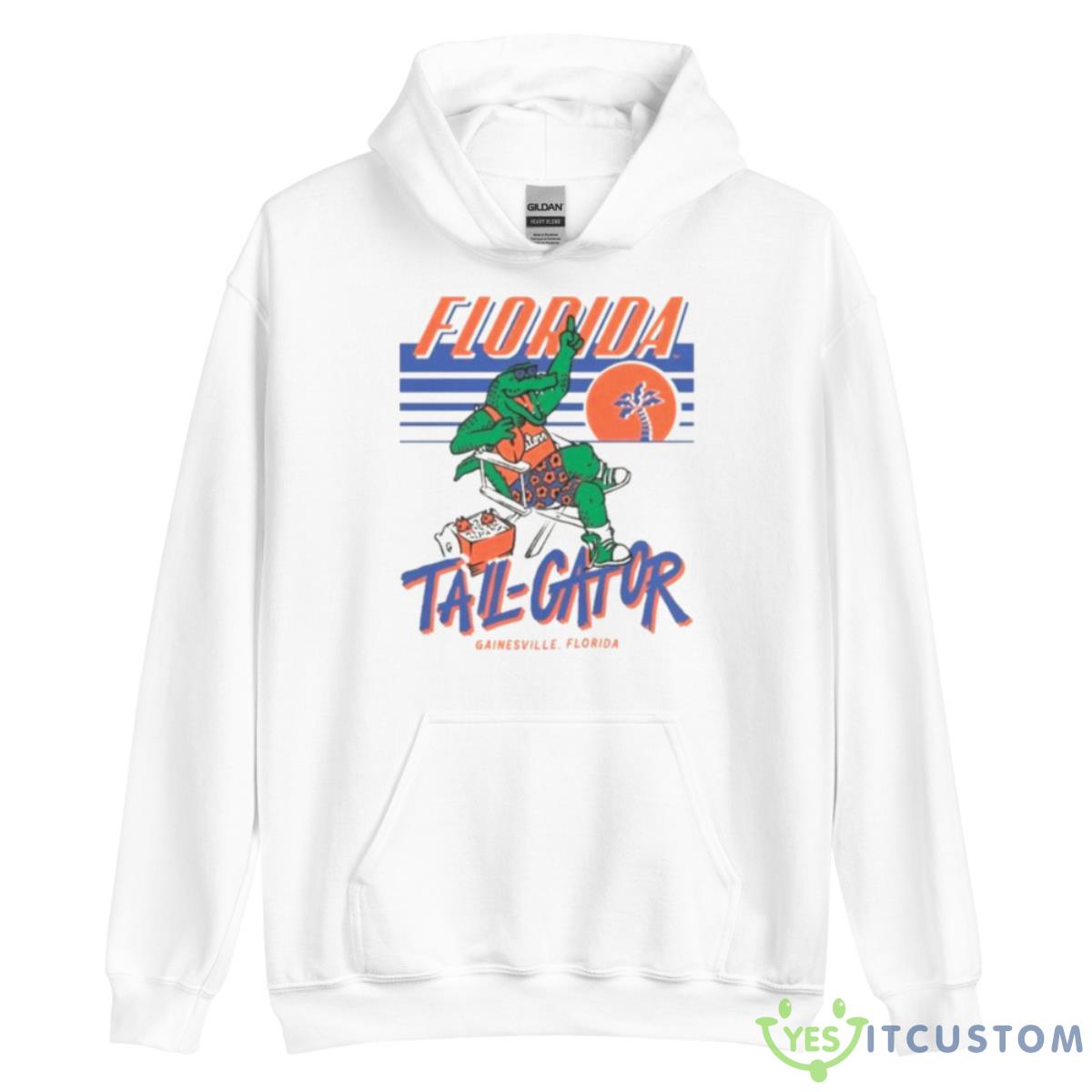 Florida 1987 Tail Gator Shirt 3 Florida 1987 Tail Gator Shirt - Unisex Heavy Blend Hooded Sweatshirt