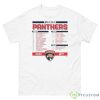 Florida Panthers Stanley Cup Final Roster 2023 Shirt - 500 Men’s Classic Tee Gildan