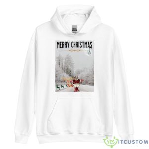 Funny Christmas Shirt - Unisex Heavy Blend Hooded Sweatshirt