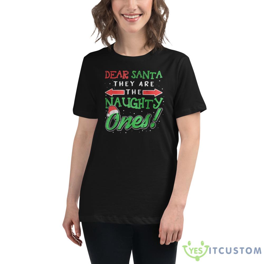 Funny Tacky Christmas Sweatshirt 3 Funny Tacky Christmas Sweatshirt - 6400 Women's Relaxed Short Sleeve Jersey Tee