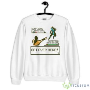 Get Over Here Mortal Kombat Shirt - Unisex Heavy Blend Crewneck Sweatshirt