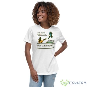 Get Over Here Mortal Kombat Shirt - Women's Relaxed Short Sleeve Jersey Tee