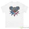 Grateful Dead Patriot Bear Head Independence 2023 Shirt - 500 Men’s Classic Tee Gildan