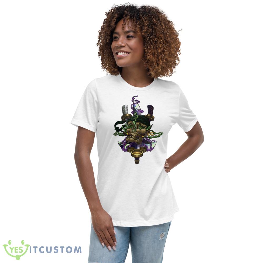 Green Smoke Zoro’s Jolly Roger One Piece Art shirt 3 Green Smoke Zoro’s Jolly Roger One Piece Art shirt - 6400 Women's Relaxed Short Sleeve Jersey Tee