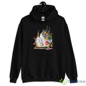 Grinch Sleigh Christmas Sweatshirt 7 Grinch Sleigh Christmas Sweatshirt - 18500 Unisex Heavy Blend Hooded Sweatshirt