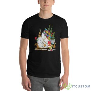 Grinch Sleigh Christmas Sweatshirt 10 Grinch Sleigh Christmas Sweatshirt - 980 Lightweight Fashion Short Sleeve T-Shirt