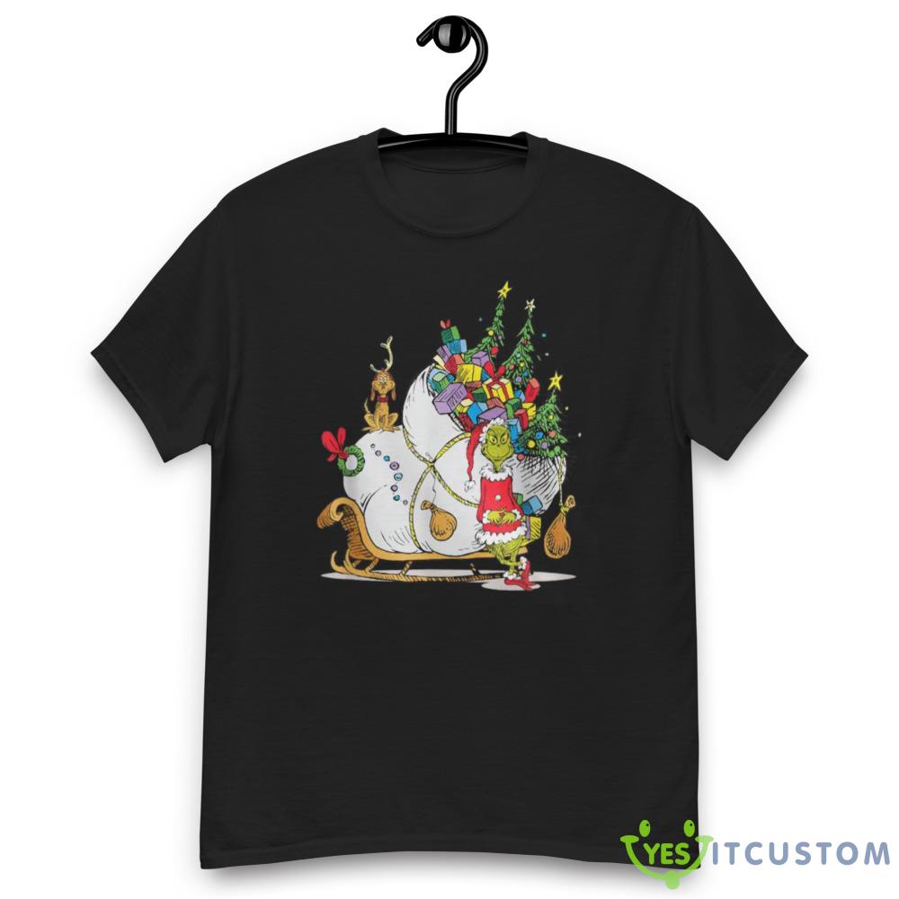 Grinch Sleigh Christmas Sweatshirt 6 Grinch Sleigh Christmas Sweatshirt - Men’s Classic Tee Gildan 5000