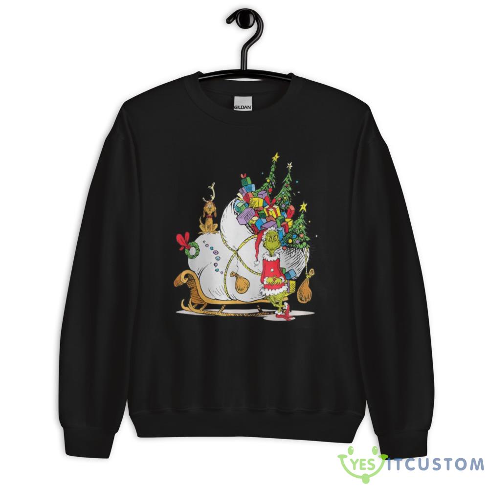Grinch Sleigh Christmas Sweatshirt 12 Grinch Sleigh Christmas Sweatshirt - 18000 Unisex Heavy Blend Crewneck Sweatshirt