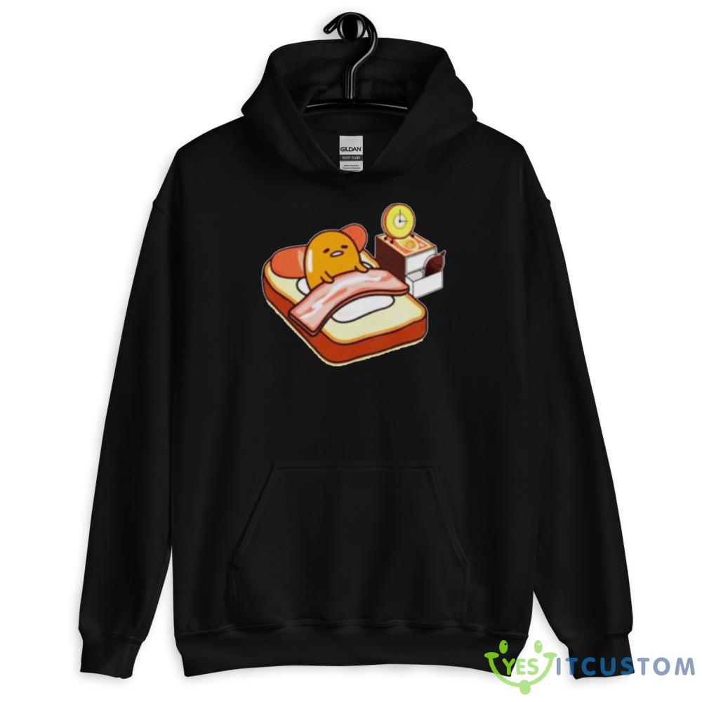 Gudetama breakfast in bed shirt 2 Gudetama breakfast in bed shirt - 18500 Unisex Heavy Blend Hooded Sweatshirt