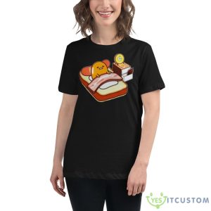 Gudetama breakfast in bed shirt 8 Gudetama breakfast in bed shirt - 6400 Women's Relaxed Short Sleeve Jersey Tee