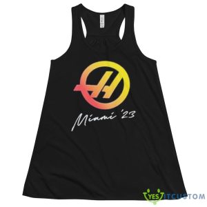Haas Miami 2023 team shirt - 8800 Women's Flowy Racerback Tank
