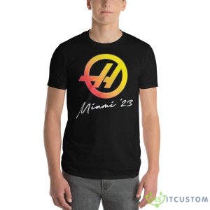 Haas Miami 2023 team shirt - 980 Lightweight Fashion Short Sleeve T-Shirt