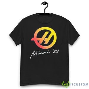 Haas Miami 2023 team shirt - Men’s Classic Tee Gildan 5000